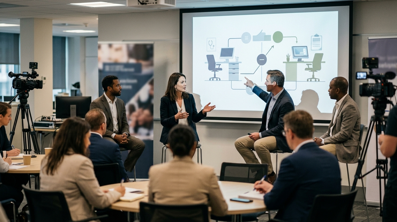 Illustration: Leasing vs. Buying Medical Office Furniture and Tech: A 2026 Financial Guide